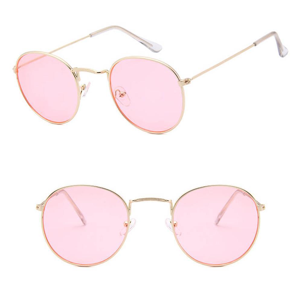 Kính Mát Gọng Kim Loại Phong Cách Vintage