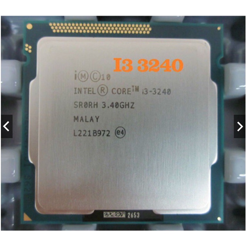 Bộ vi xử lý Chip CPU i3 3240 Socket 1155 dùng cho Main Máy tính H61 B75