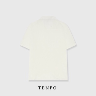 Áo sơ mi TENPO trơn basic | Cuban Shirt Nam
