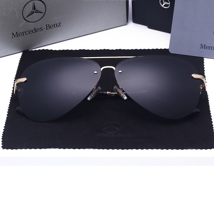 Kính Mercedes - Kính râm nam (3 màu) Full box