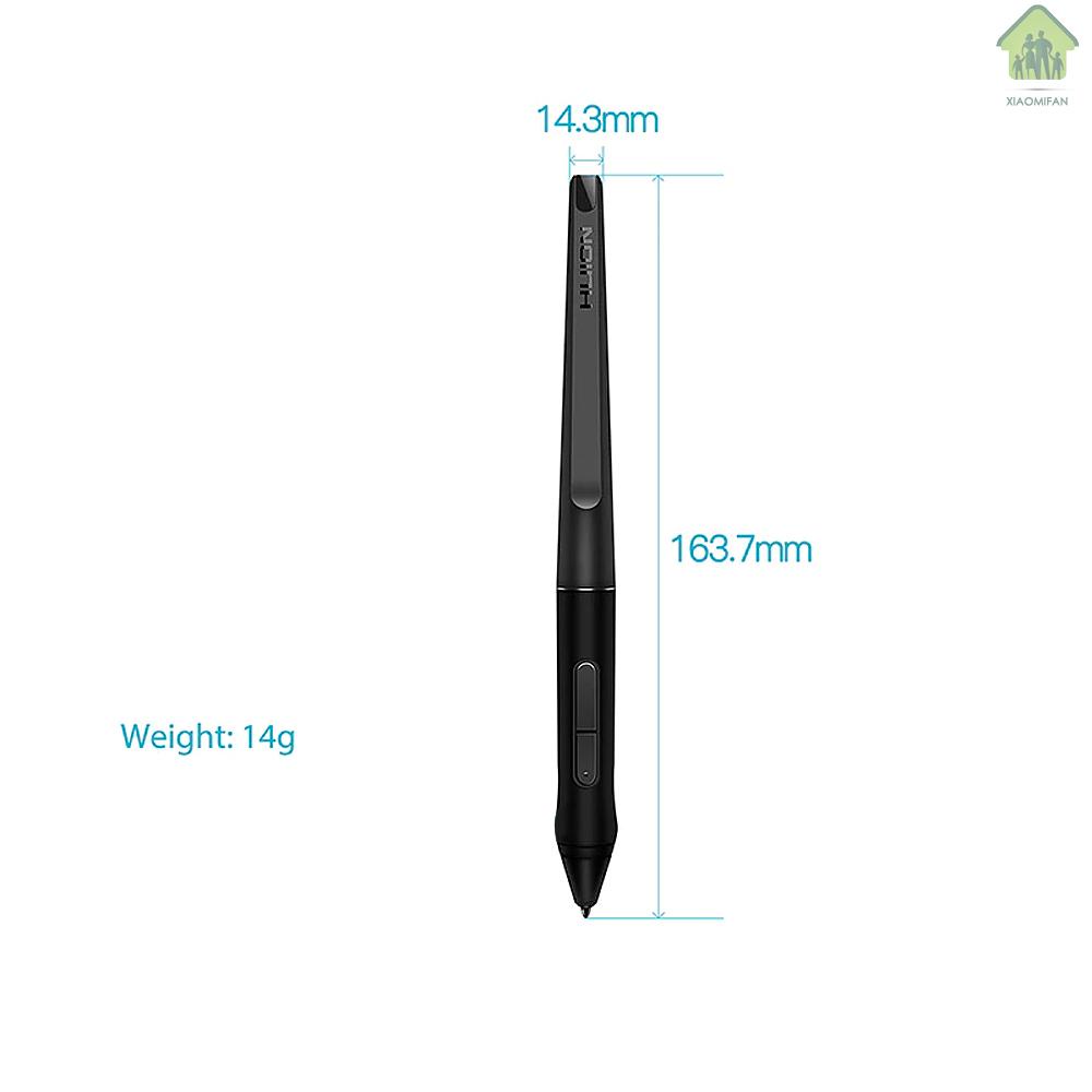 XM Huion PW500 Digital Pen Battery-free Drawing Pen with 2 Programmable Buttons for Huion GT-221 Graphic Tablet