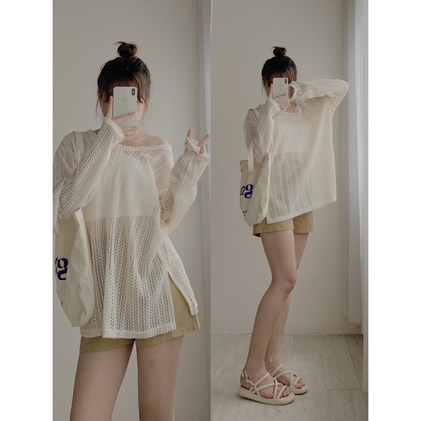 Set áo lưới kèm áo yếm 781