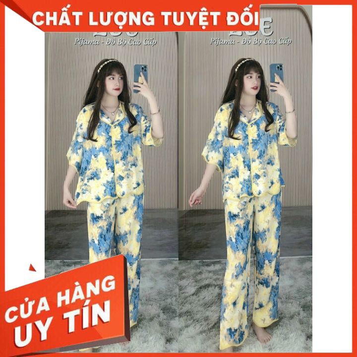 [CHẤT LƯƠNG TUYỆT VỜI] Độ Bộ, Đổ Ngủ, Đồ Mặc Nhà Cao Cấp, Lụa Latin mềm mai, thoáng mát