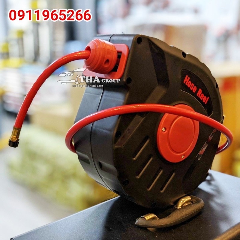 Dây hơi tự rút cao cấp Hose 10m-15m-20m cho cửa Hàng và Head Ô Tô Xe Máy