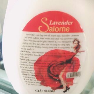 Sữa tắm trắng da salome 500ml