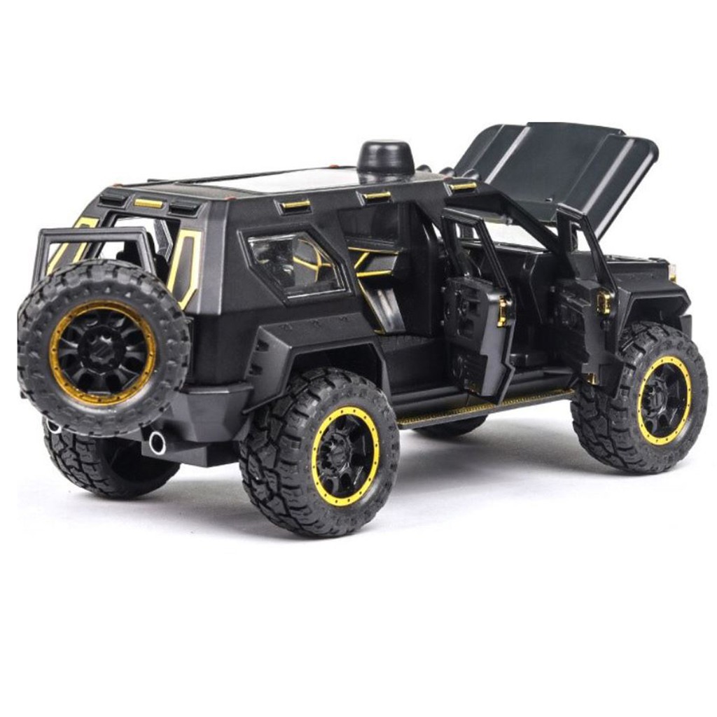 Mô Hình Xe Bọc Thép G-PATTON 1:24 Hãng CheZhi, Khung Xe Kim Loại Kiểu Dáng Mạnh Mẽ