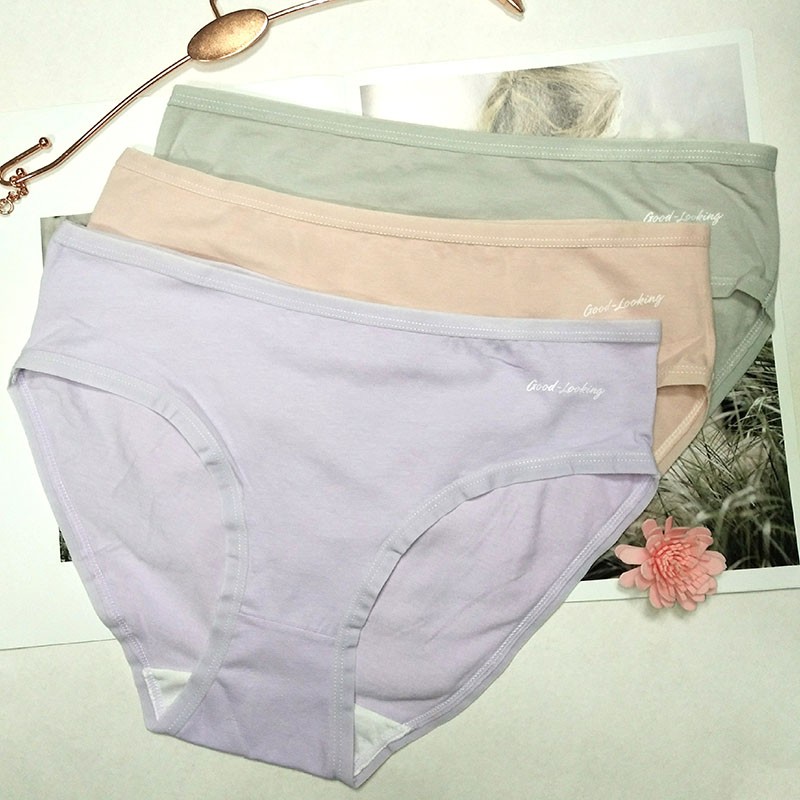Quần Lót Cotton Mềm Thoáng Khí Thoải Mái Cho Nữ