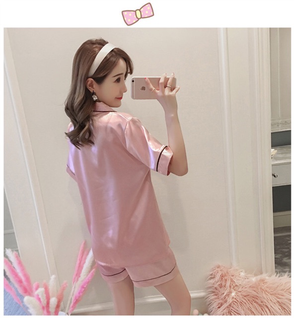 Bộ pijama short trơn cao cấp big size cho người ngoại cỡ 5XL 80-95kg