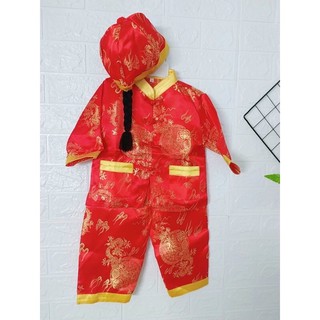 bộ quần áo tàu trẻ em - đủ size- ( áo + quần+ nón) ảnh thật