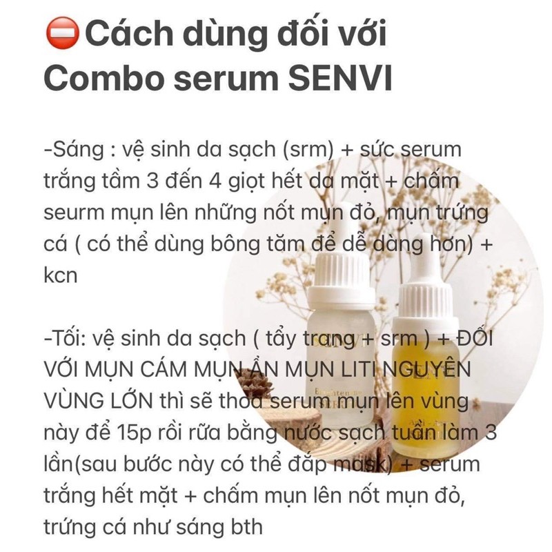 Serum mụn SENVI