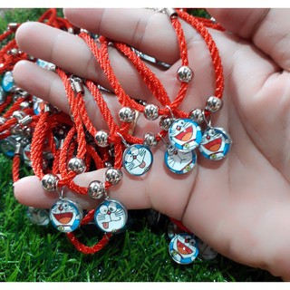 Vòng tay doremon dây đỏ dây đen 55k = 10 cái - giá rẻ [ Sỉ vòng tay dây đỏ ]