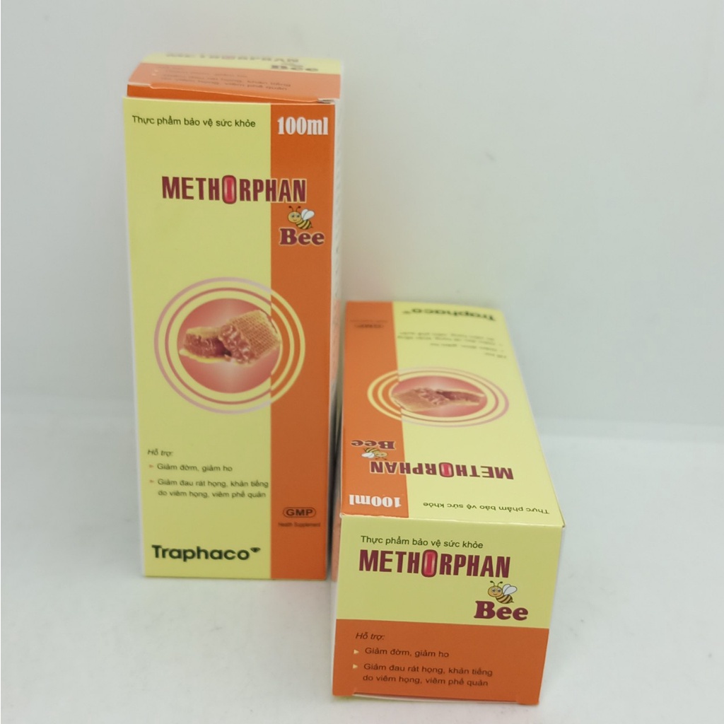 Siro Ho Methorphan bee Traphaco giúp giảm ho. tan đàm...
