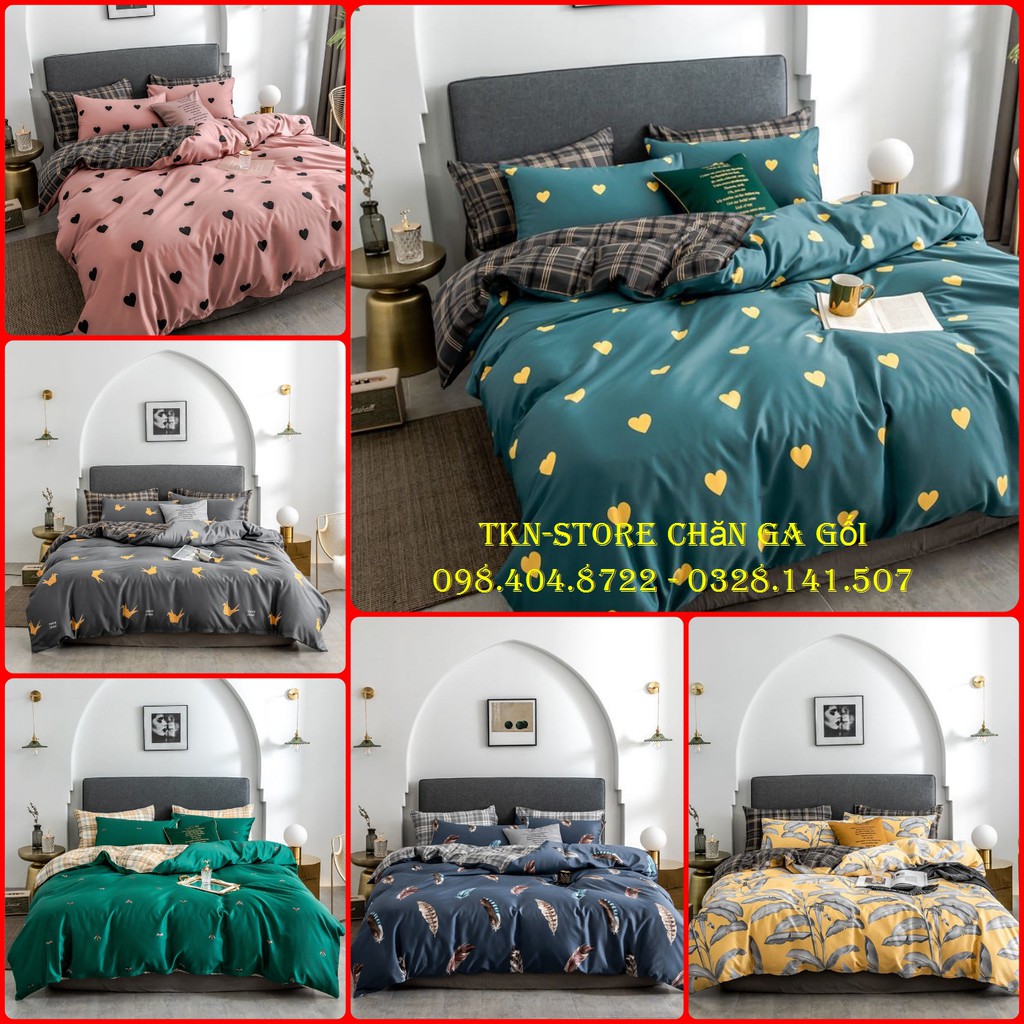 BỘ CHĂN GA GỐI LỤA 60S HỌA TIẾT CAO CẤP HÀNG NHẬP KHẨU