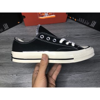 | Ảnh Thật | Giày Thể Thao Cv Đen Thấp Nam Nữ