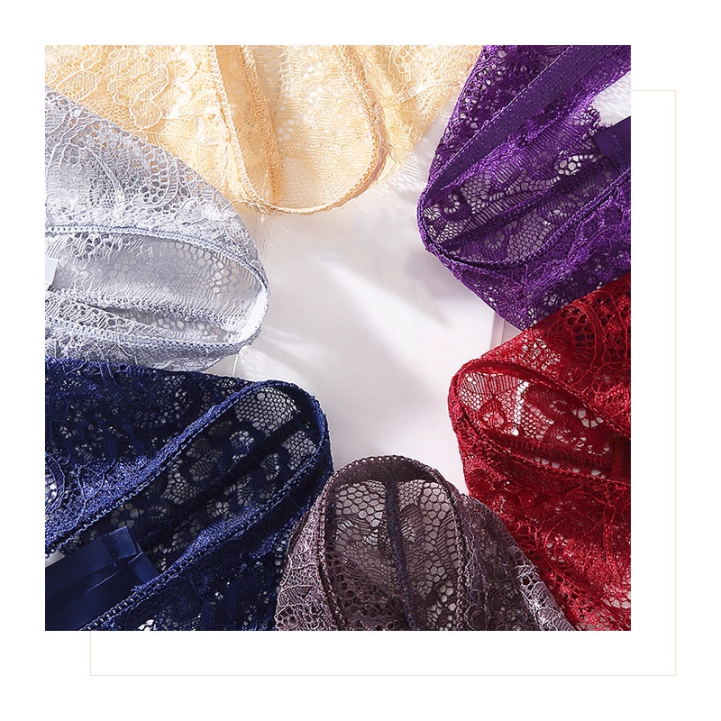 Quần lót ZXYOUPING chất liệu ren giấu đường may size lớn