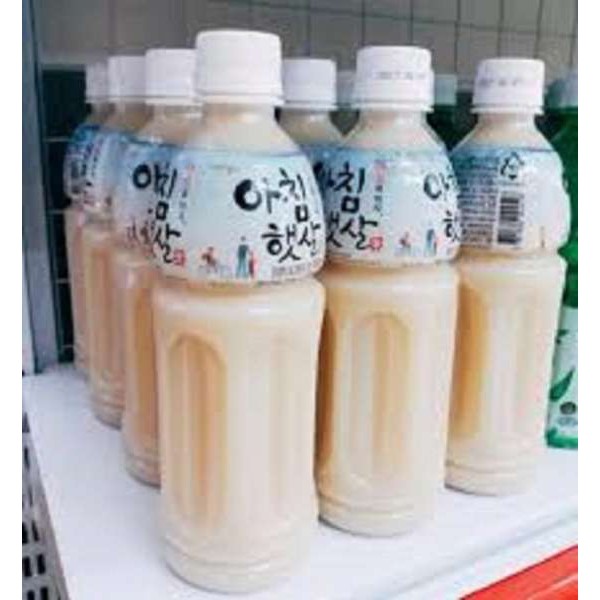 500ml Sữa Gạo - Nước gạo Hàn Quốc chai- Thương hiệu BÒ ĐỘI NÓN