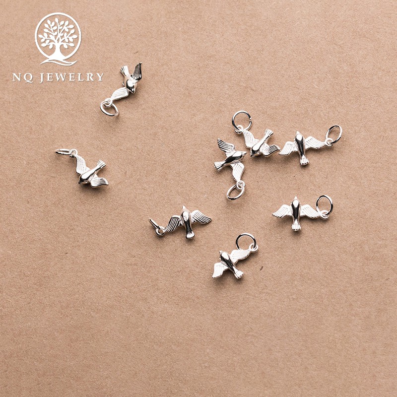 Mặt dây chuyền hình chim treo - NQ Jewelry