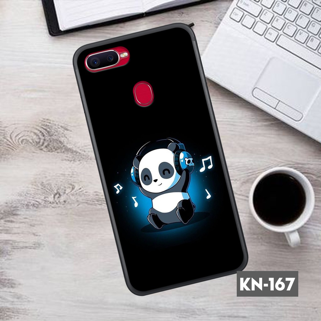 Ốp in kính hình dễ thương dành cho dòng điện thoại opop f9/a7