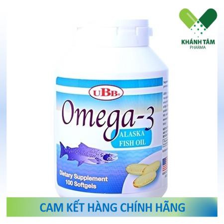 UBB Omega 3 - Viên dầu cá Mỹ _Khánh Tâm