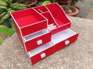(Giá Gốc) Kệ Đựng mỹ phẩm size đại 35cm