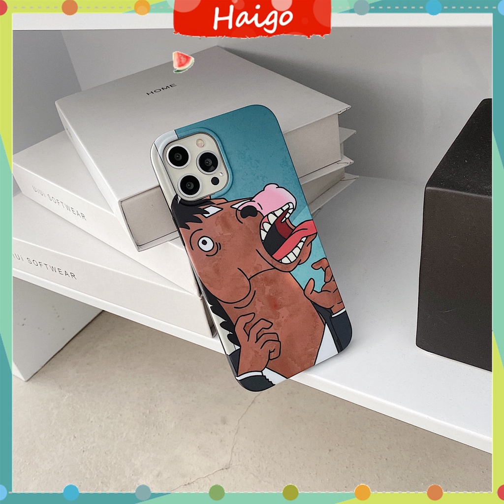 Mềm Ốp Điện Thoại Dẻo Họa Tiết Bojack Horseman Độc Đáo Cho Iphone12 Mini 11 Pro Max 6 / 6s 7 / 8plus Se2 X / Xs Xr Xsmax Hg4156