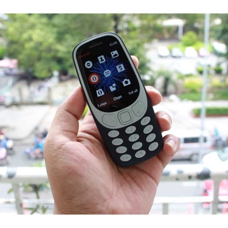 Điện thoại nokia 3310 cổ (2017) chính hãng giá rẻ bền đẹp pin trâu đủ dùng cho nhu cầu cơ bản màu trắng chạy mượt mà
