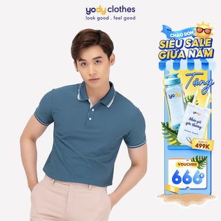 Áo thun polo nam YODY airycool cổ bẻ cao cấp thoáng mát APM4107