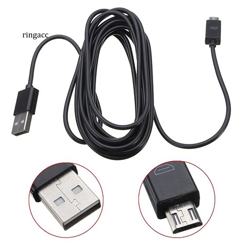 Cáp sạc Micro USB 3m chuyên dụng cho máy chơi game PS4 Xbox One