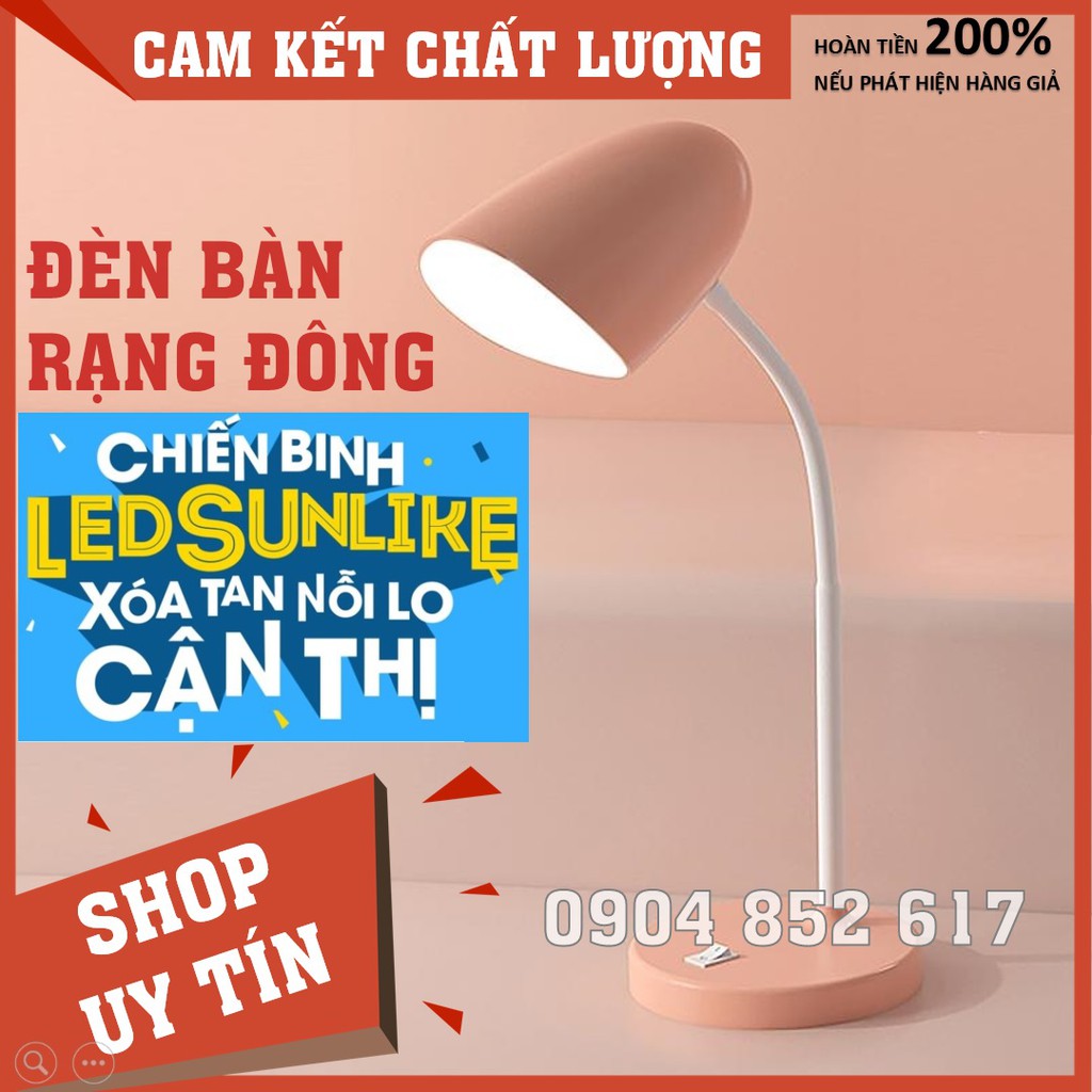Đèn Học Để Bàn Chống Cận LED Rạng Đông 6W - RD-RL-38 (Có Cảm Ứng Đổi Màu Ánh Sáng)