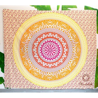 Khăn Mandala Ấn Độ 100% COTTON 2m1 x 2m4