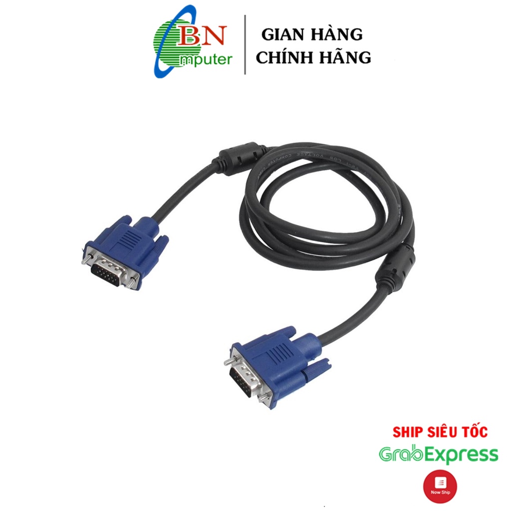 [Mã ELHACE giảm 4% đơn 300K] Dây VGA dài 1,5m chống nhiễu