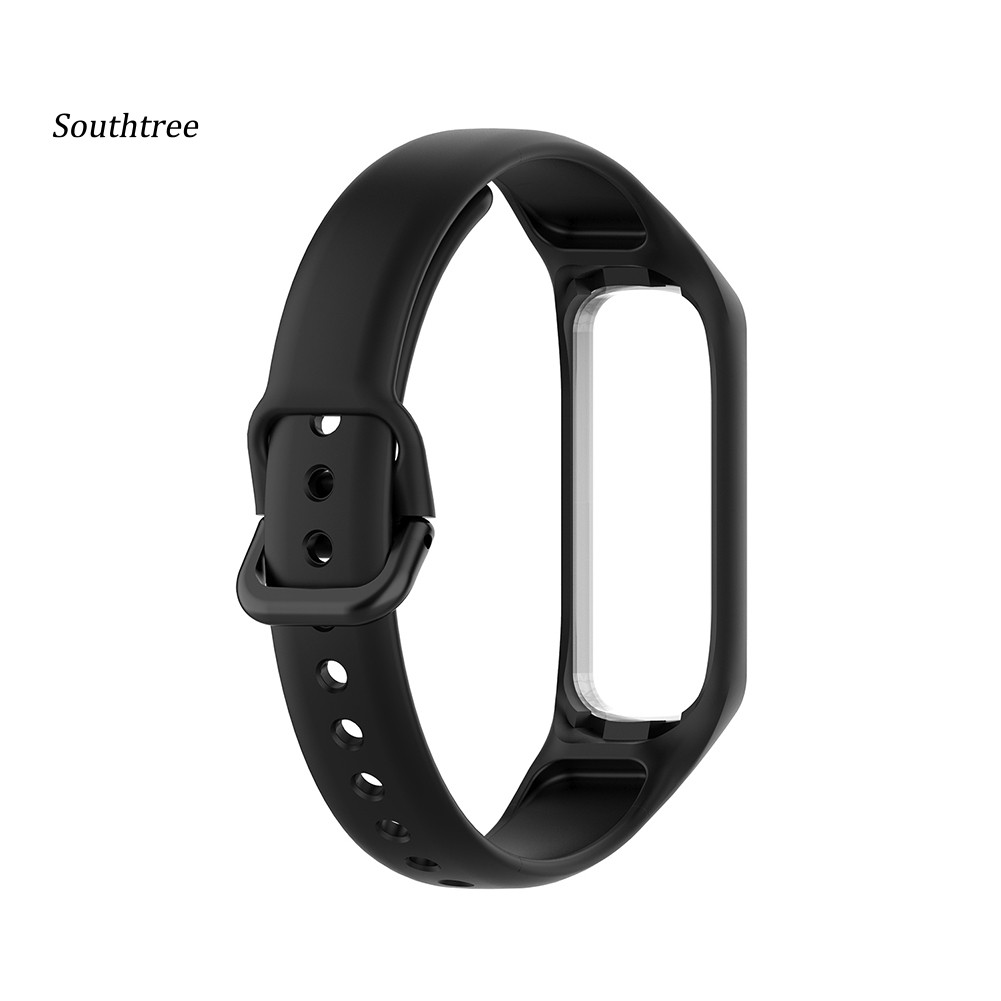 Dây Đeo Thay Thế Chất Liệu Silicon Thiết Kế Nhiều Lỗ Thời Trang Cho Samsung Galaxy Fit-E R375