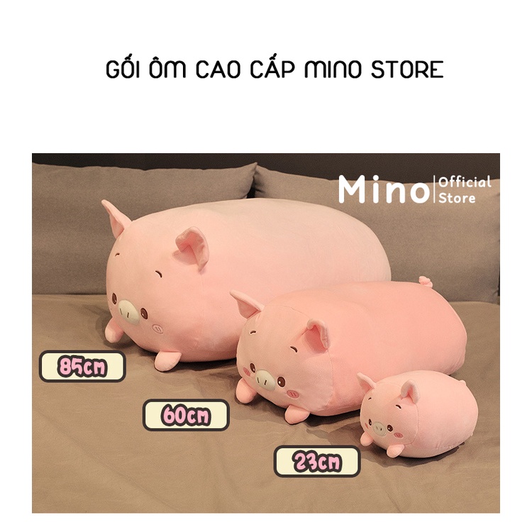 Thú Bông Heo Siêu To Gối Ôm Cao Cấp Văn Phòng MINO STORE TH110