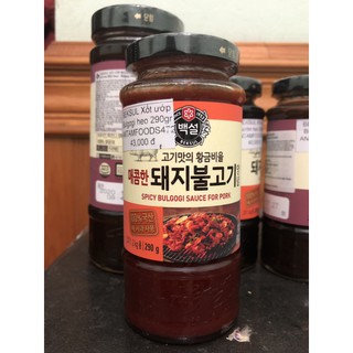 BEKSUL Xốt ướp Bulgogi heo 290gr