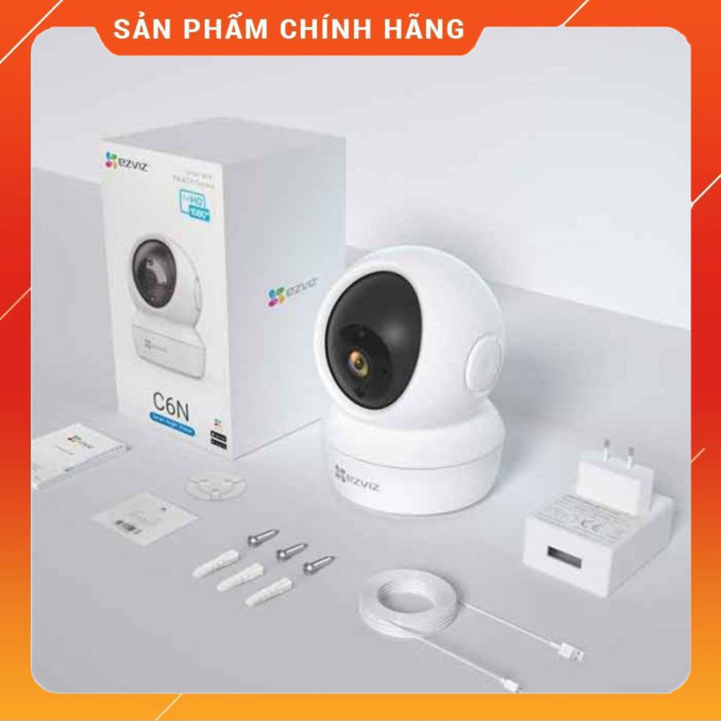 Camera Giám Sát Ezviz C6N 2.0MP 1080P (Tùy Chọn Thẻ Nhớ)