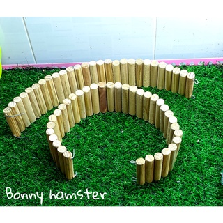Thang uốn gỗ không sơn dành cho hamster, bọ, sóc 50cm