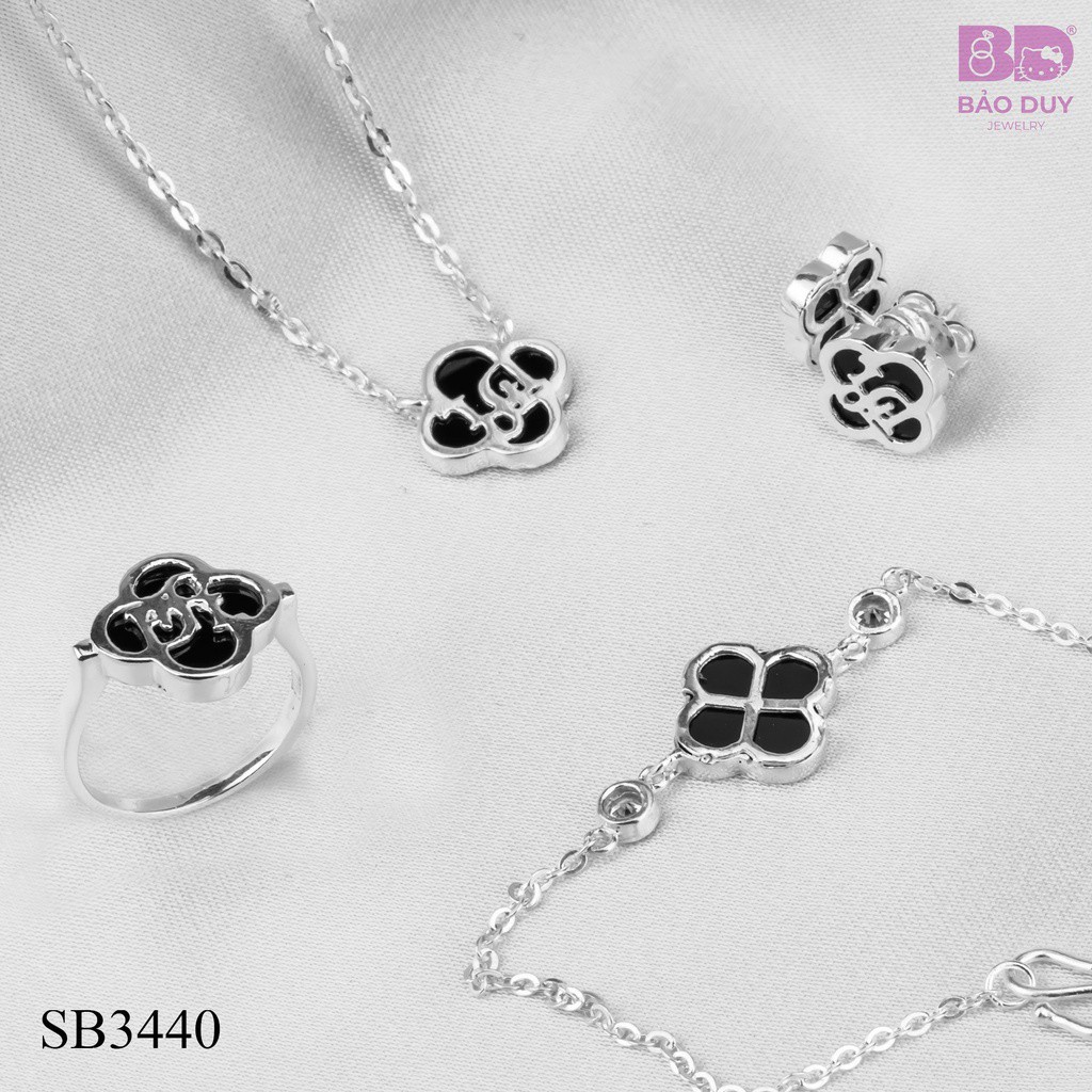 Bộ trang sức bạc BDSilver chữ Dior - SB3440