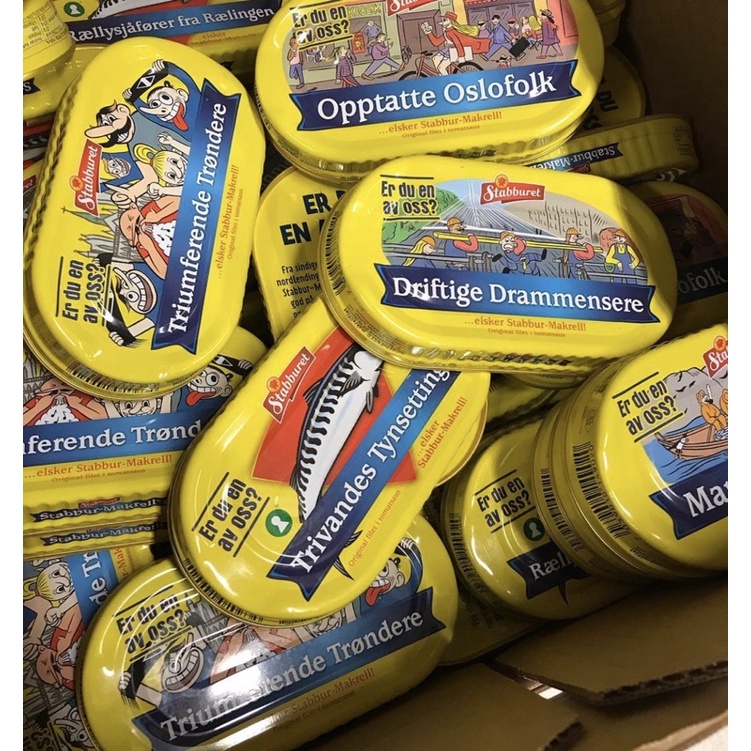 Cá Hộp Nauy Phile Nguyên Lát Sốt Cà Chua 170gr