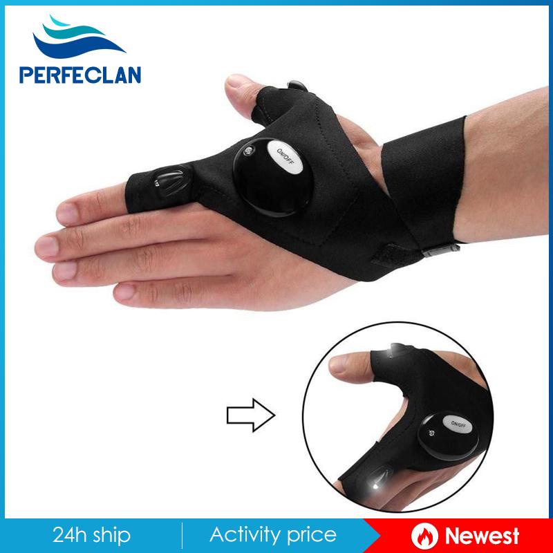 Găng Tay Đèn LED Ban Đêm Đeo Ngón Tay