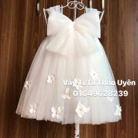 Váy TuTu màu cam hồng cho bé