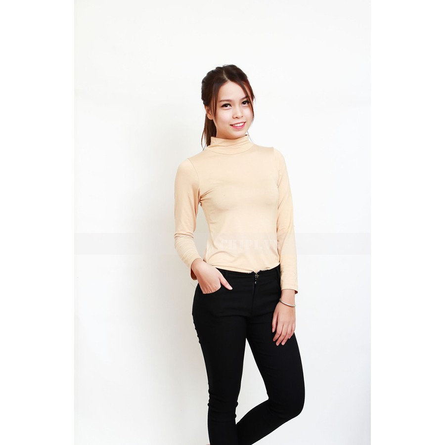 Bán sỉ Áo giữ nhiệt LÓT NỈ thun cotton dài tay, áo LÓT NỈ bông cổ ba phân giữ ấm cho mùa đông | BigBuy360 - bigbuy360.vn