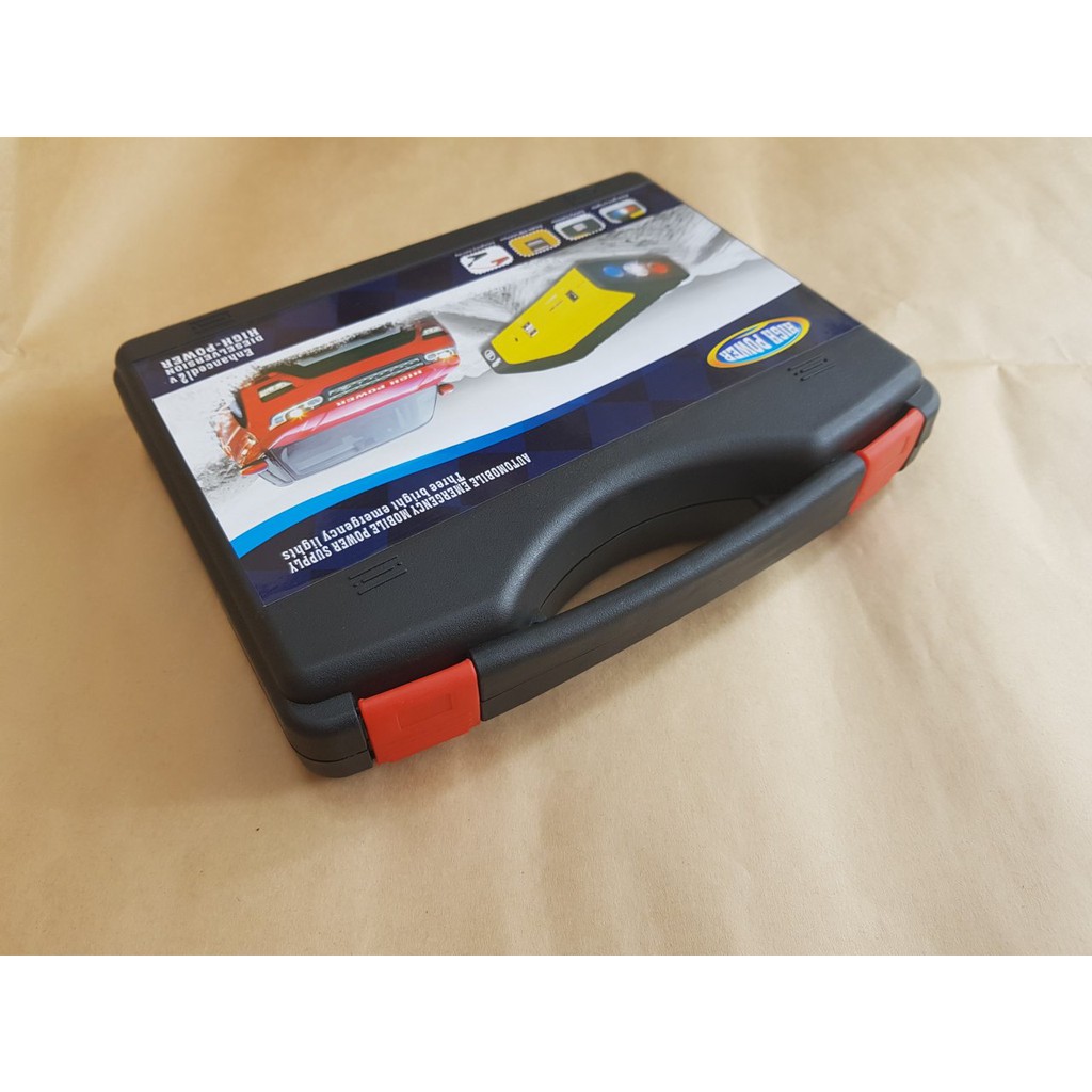 Bộ Kích Nổ Máy Ô Tô Jump Starter Kiêm Sạc Dự Phòng, Sạc Laptop Thay Dây Kích Ắc Quy