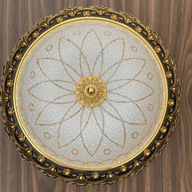 Đèn Ốp Trần Trang Trí Phòng Khách Phi 320mm, Đèn Led Ốp Trần Hiện Đại,Sang Trọng