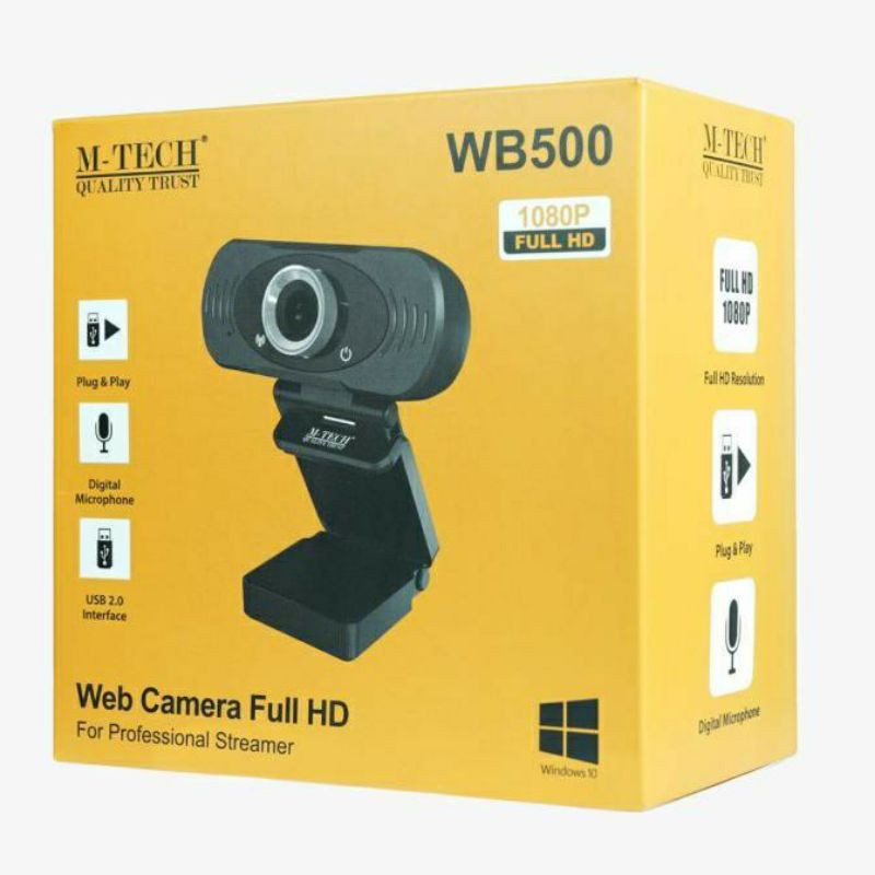 Webcam Mtech Wb500 Cho Họp Họp Quay Video | BigBuy360 - bigbuy360.vn