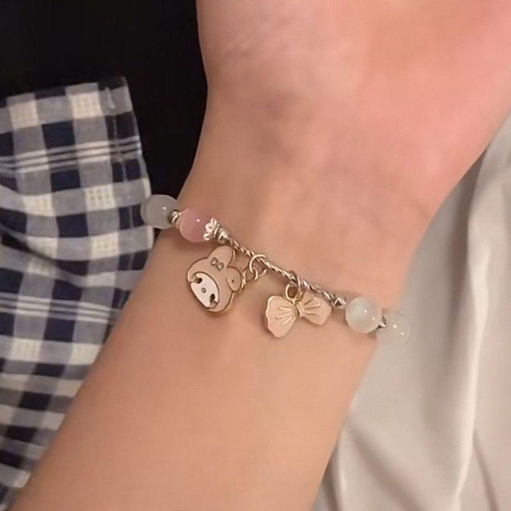 Vòng Tay Chuỗi Hạt Hình Melody Hoạt Hình Dễ Thương Thời Trang Cho Bạn Gái