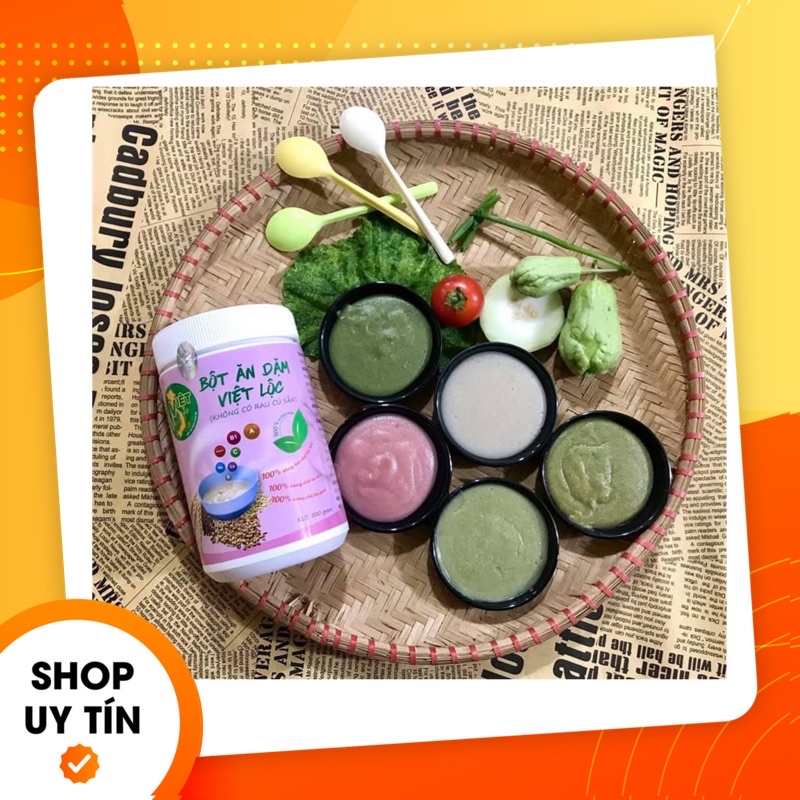 500G Bột Ăn Dặm Việt Lộc [ loại không rau ]