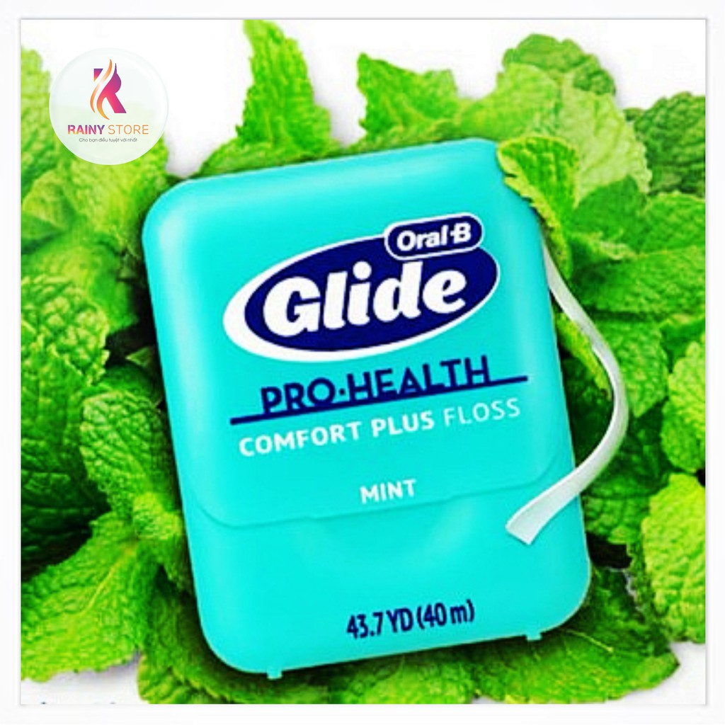 Chỉ nha khoa Oral-B Glide Pro-Health Comfort Plus Floss Mint 40m