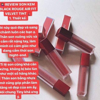 Son Black Rouge full 4 phiên bản