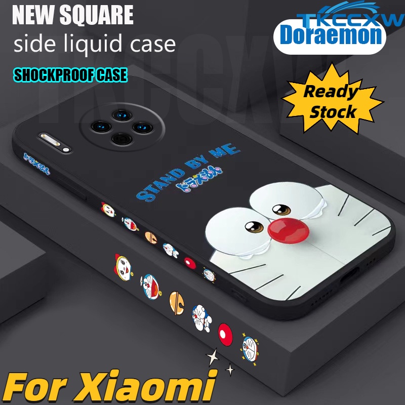 Hoạt Hình Ốp Điện Thoại Silicon Dẻo Hình Doremon Cho Xiaomi Poco F3 Gt M3 Pro Mi 10 11 Lite Mi 10 11 Ultra Mi 8 9 Se