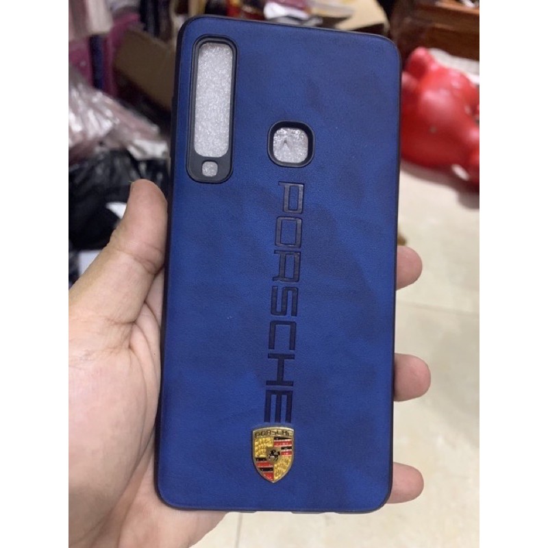 Ốp lưng Samsung A9  giả da in logo